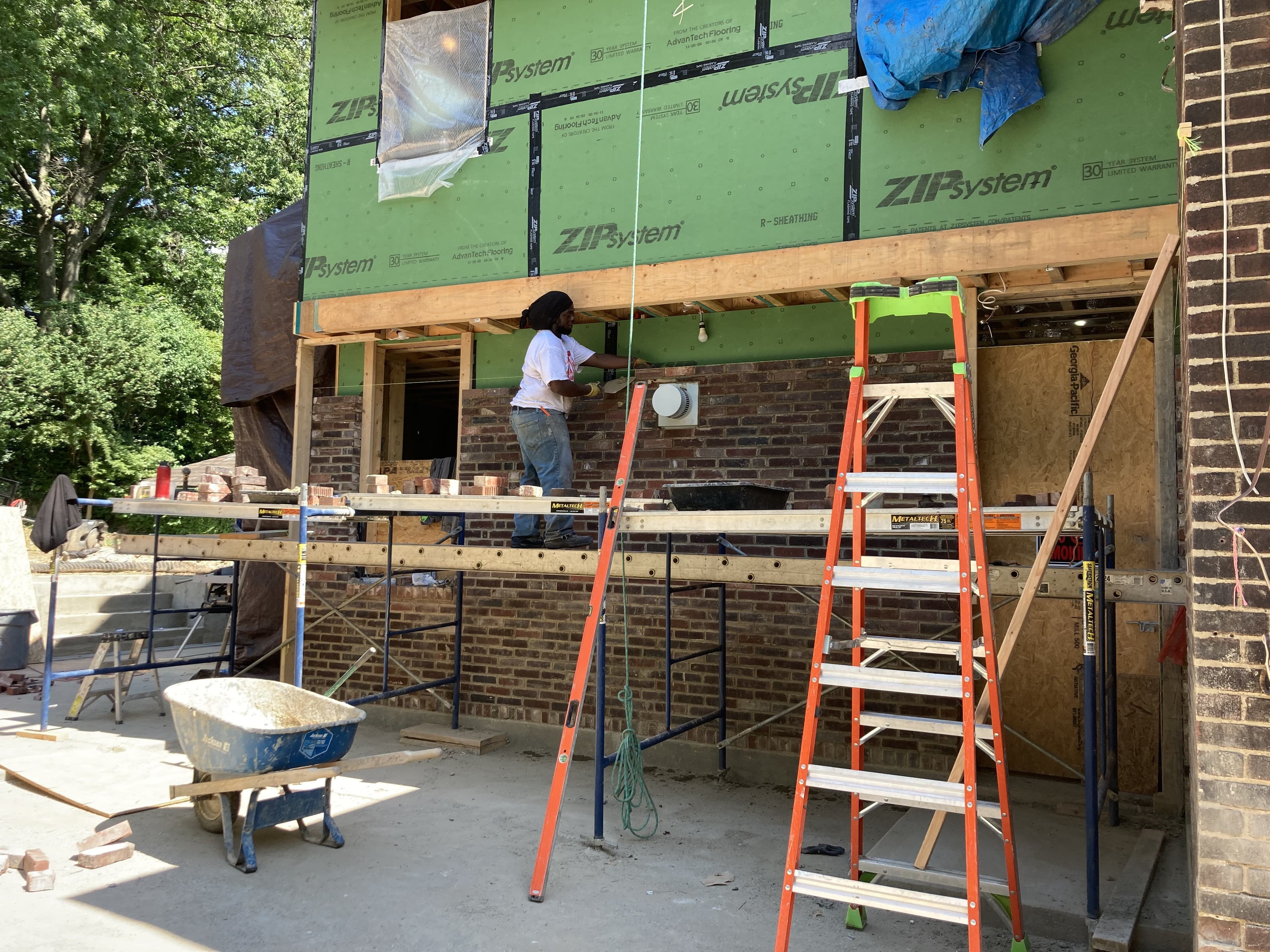 Salvaged Brick, Matched Slate, and Half-Timbers: How We Made a New Addition Look Like It Was Always There